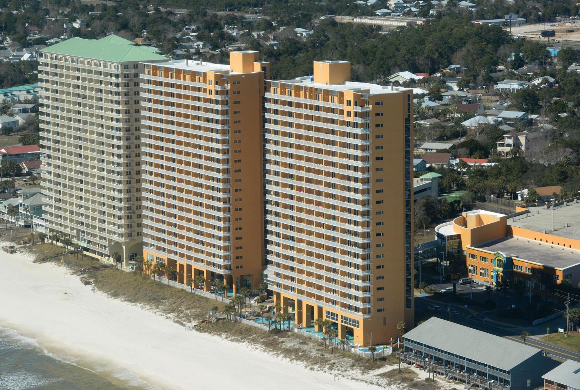 Beachfront Oasis At Splash Resort And Condos Panama City Beach Exterior foto