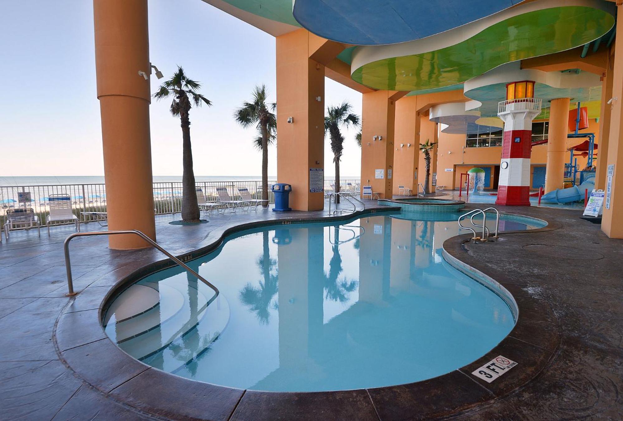Beachfront Oasis At Splash Resort And Condos Panama City Beach Exterior foto