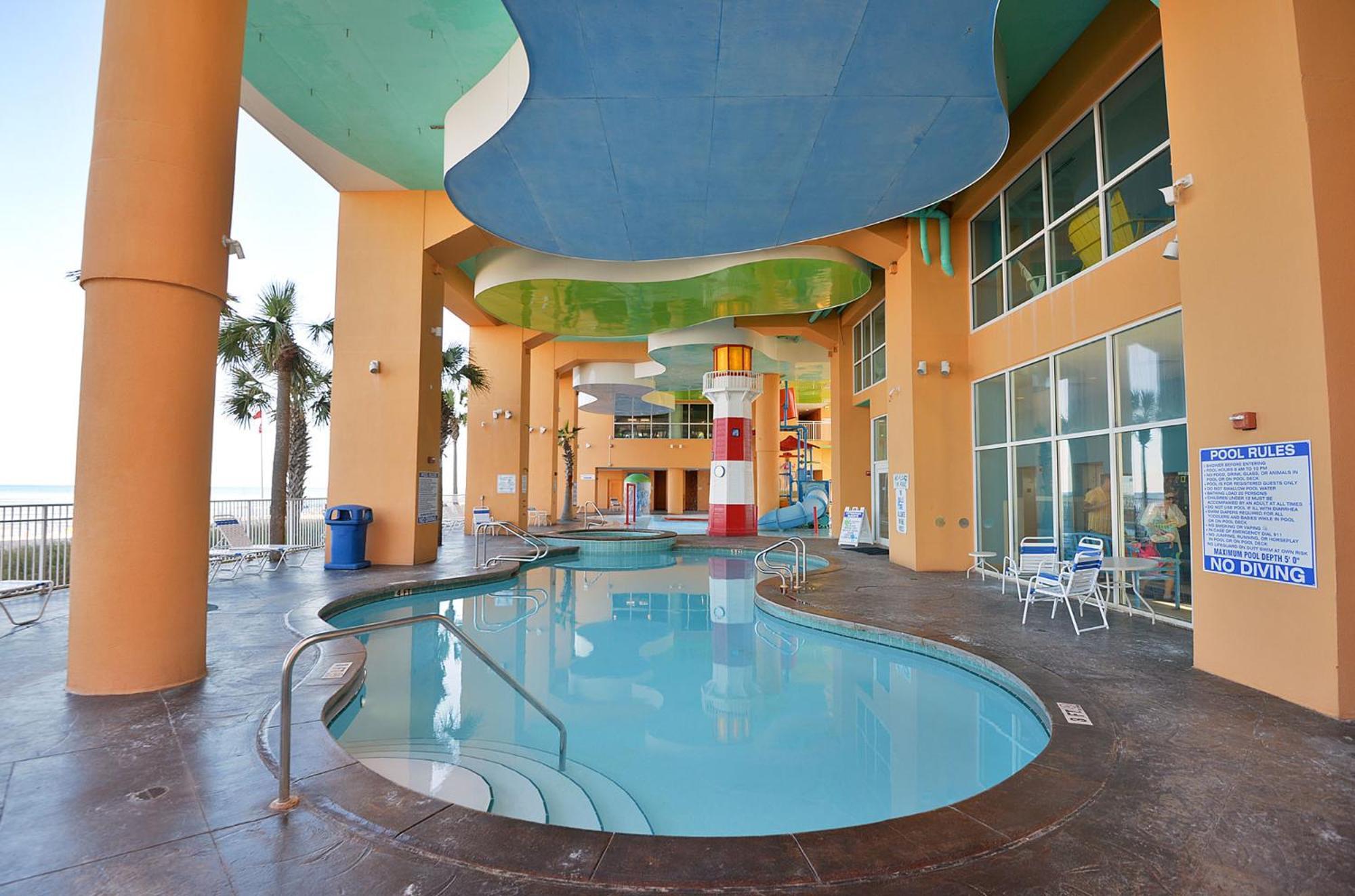 Beachfront Oasis At Splash Resort And Condos Panama City Beach Exterior foto